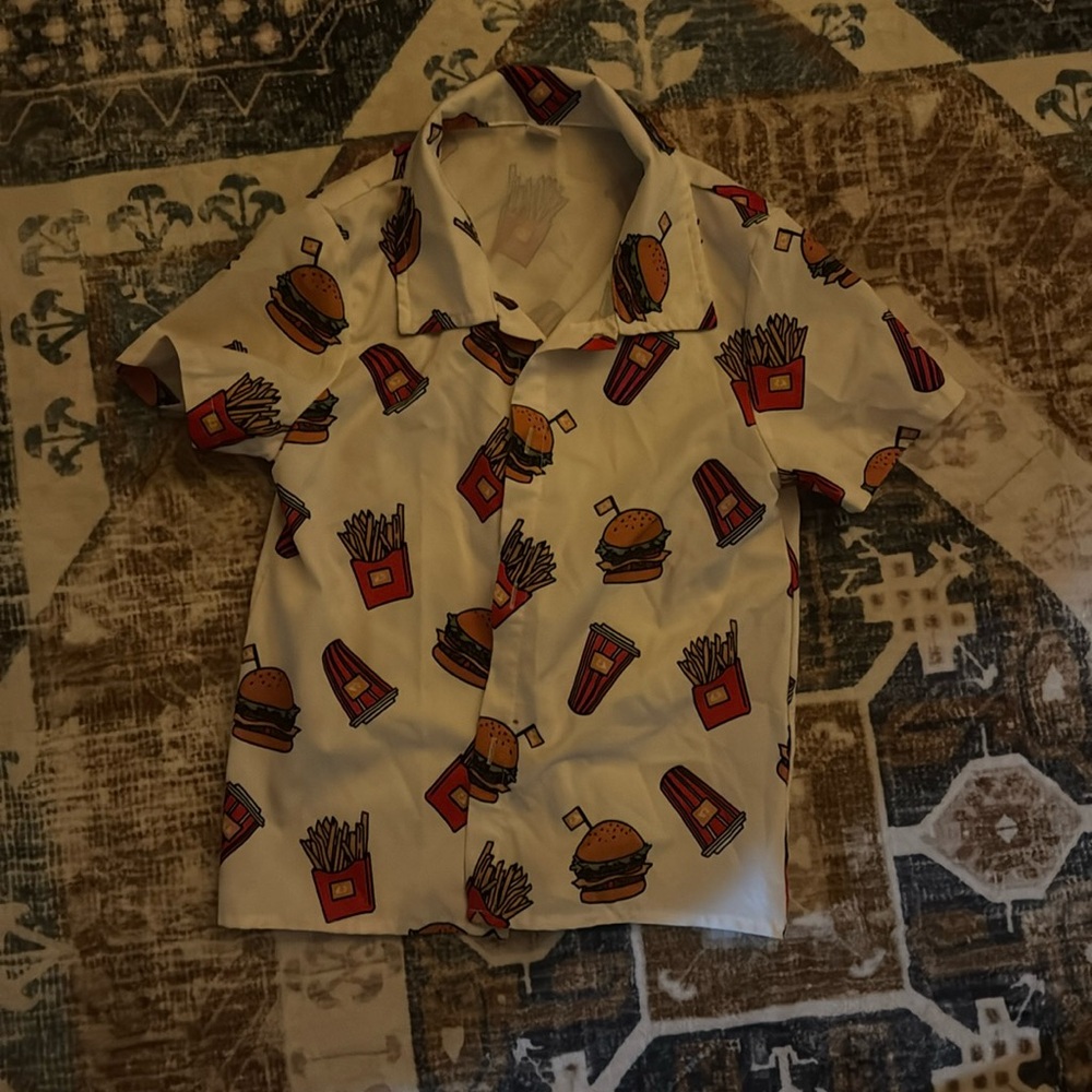 Cheeseburger shirt- size 6